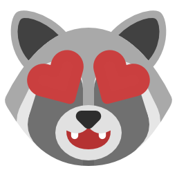raccoon_heart_eyes