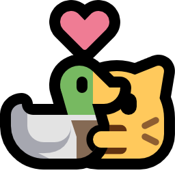 neocat_hug_duck_heart